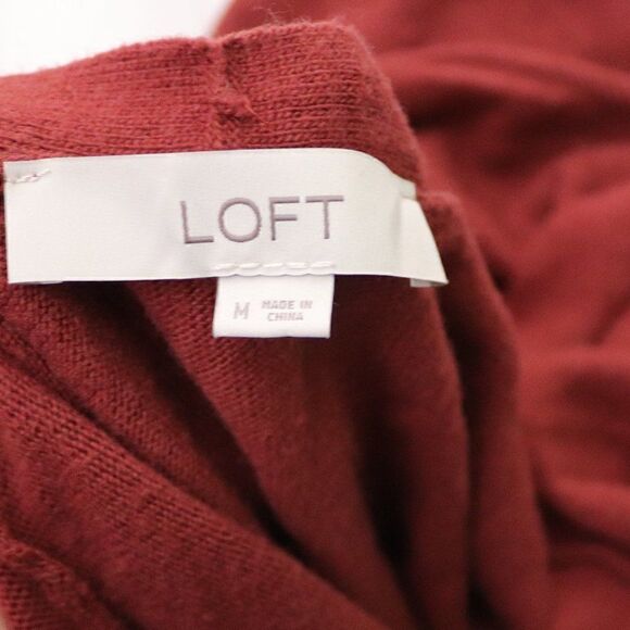 LOFT | Short Sleeve Wool Open Front Cape Cardigan‎ - Picture 5 of 7